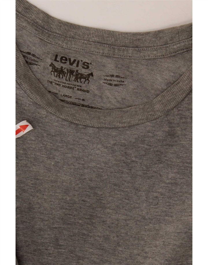 Levi's muška majica kratkih rukava Veliki sivi pamuk