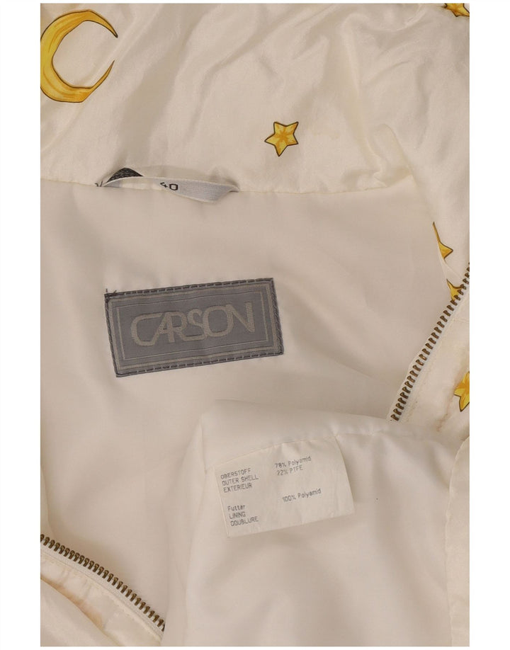 Carson ženski pulover s grafičkim motivima Vjetrovka jakna EU 40 Srednje bijela