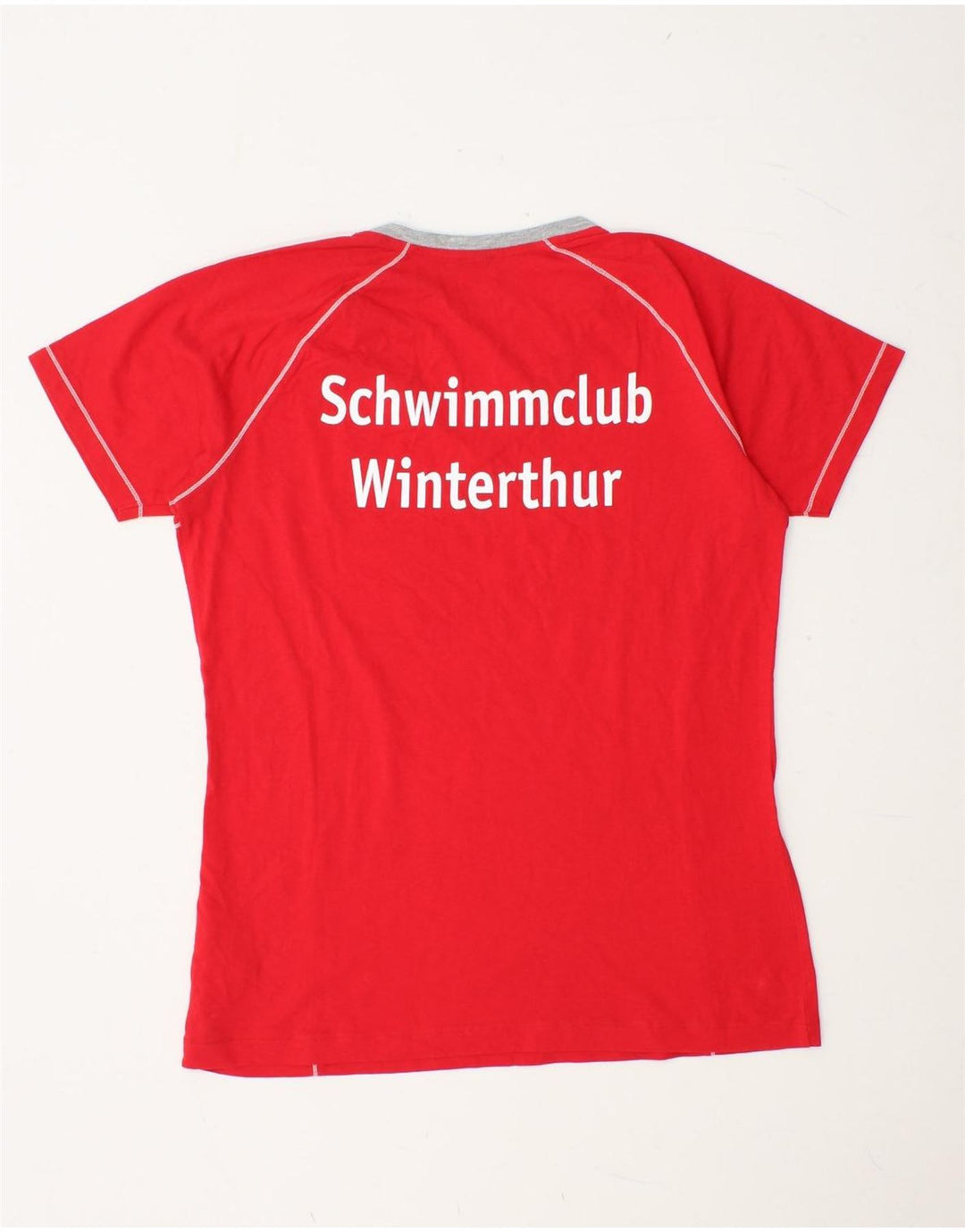 ARENA Ženska majica kratkih rukava s grafičkim motivima UK 14 Srednje crveni pamuk