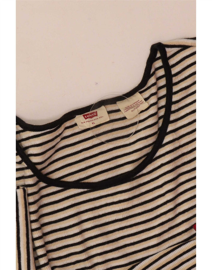 Levi's ženska majica kratkih rukava UK 18 XL na višebojne pruge