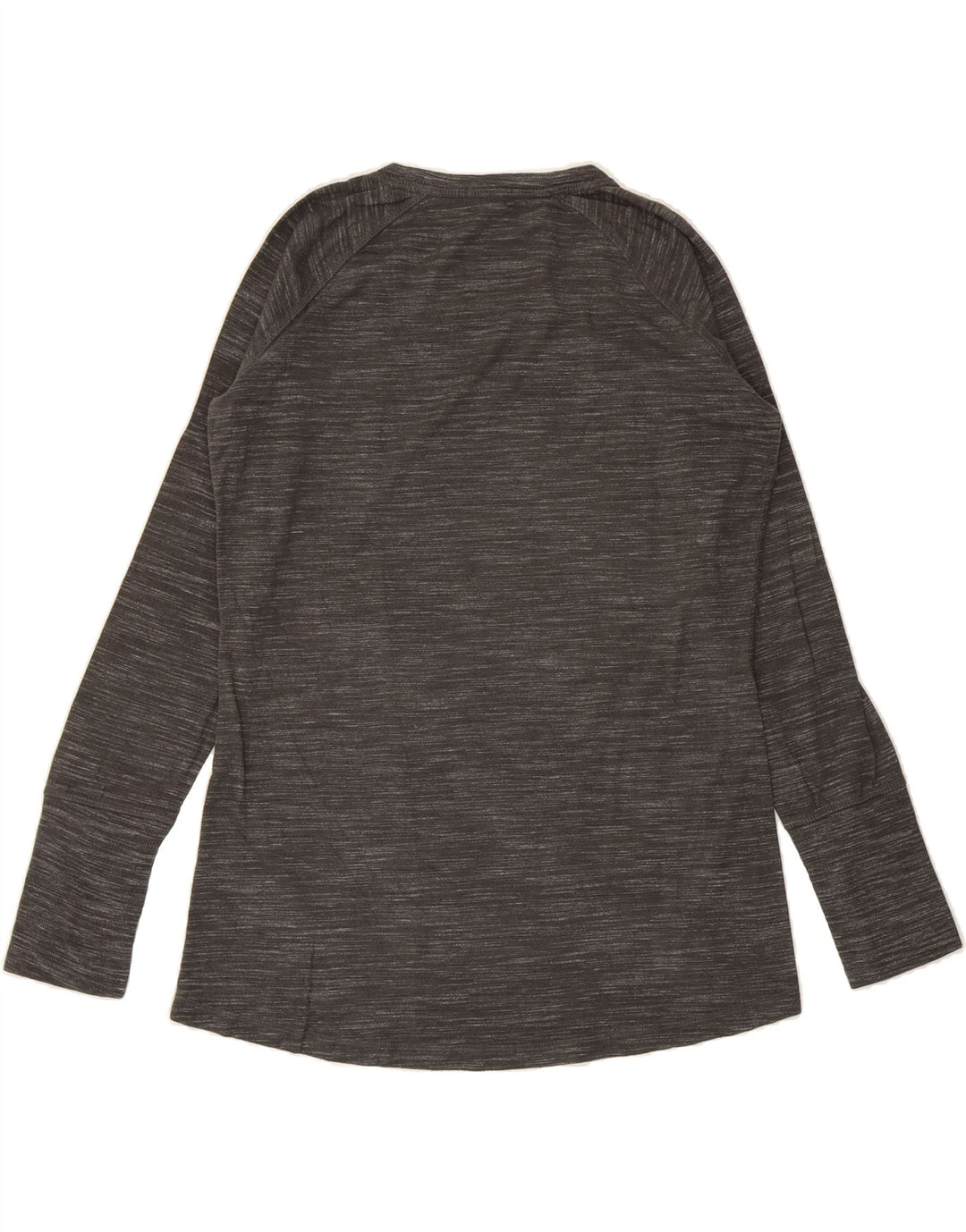 CHAMPION Womens Sweatshirt Jumper UK 14 Medium Grey Flecked Viscose Vintage Champion and Second-Hand Champion from Messina Hembry 