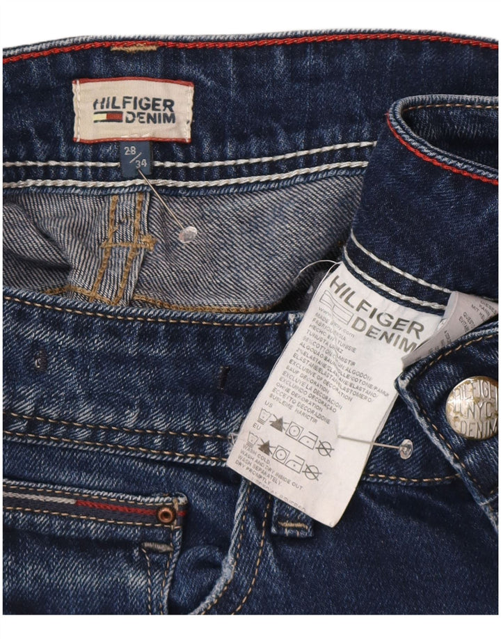 Tommy Hilfiger Ženske traperice Bootcut W28 L30 Plavi pamuk