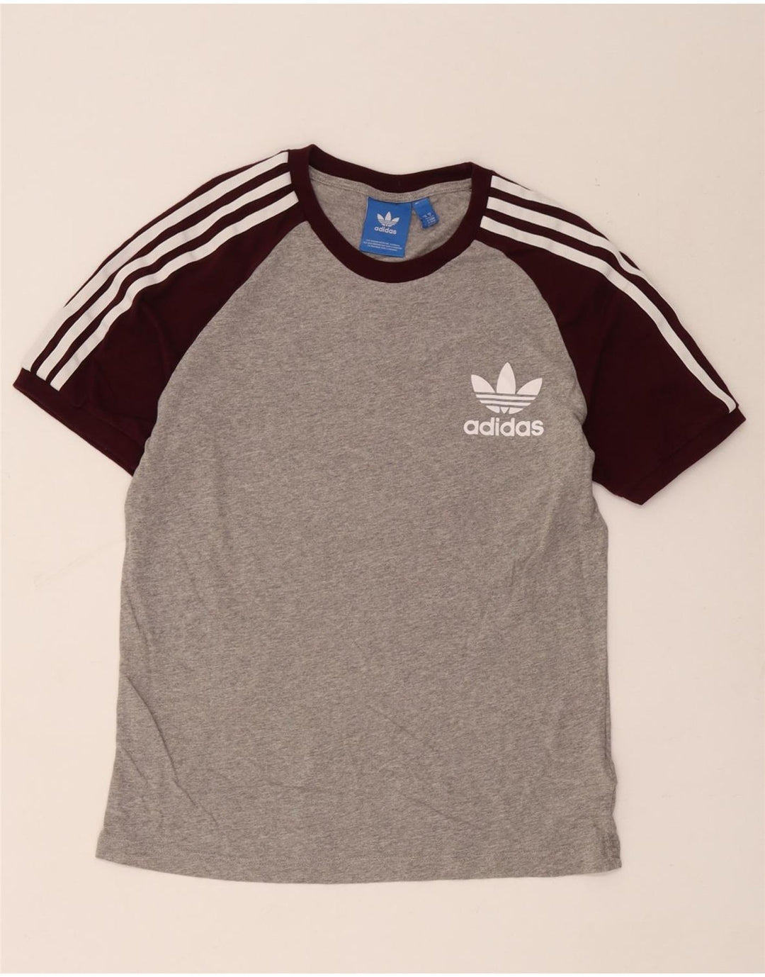 Adidas muška majica kratkih rukava, srednje siva, pamuk
