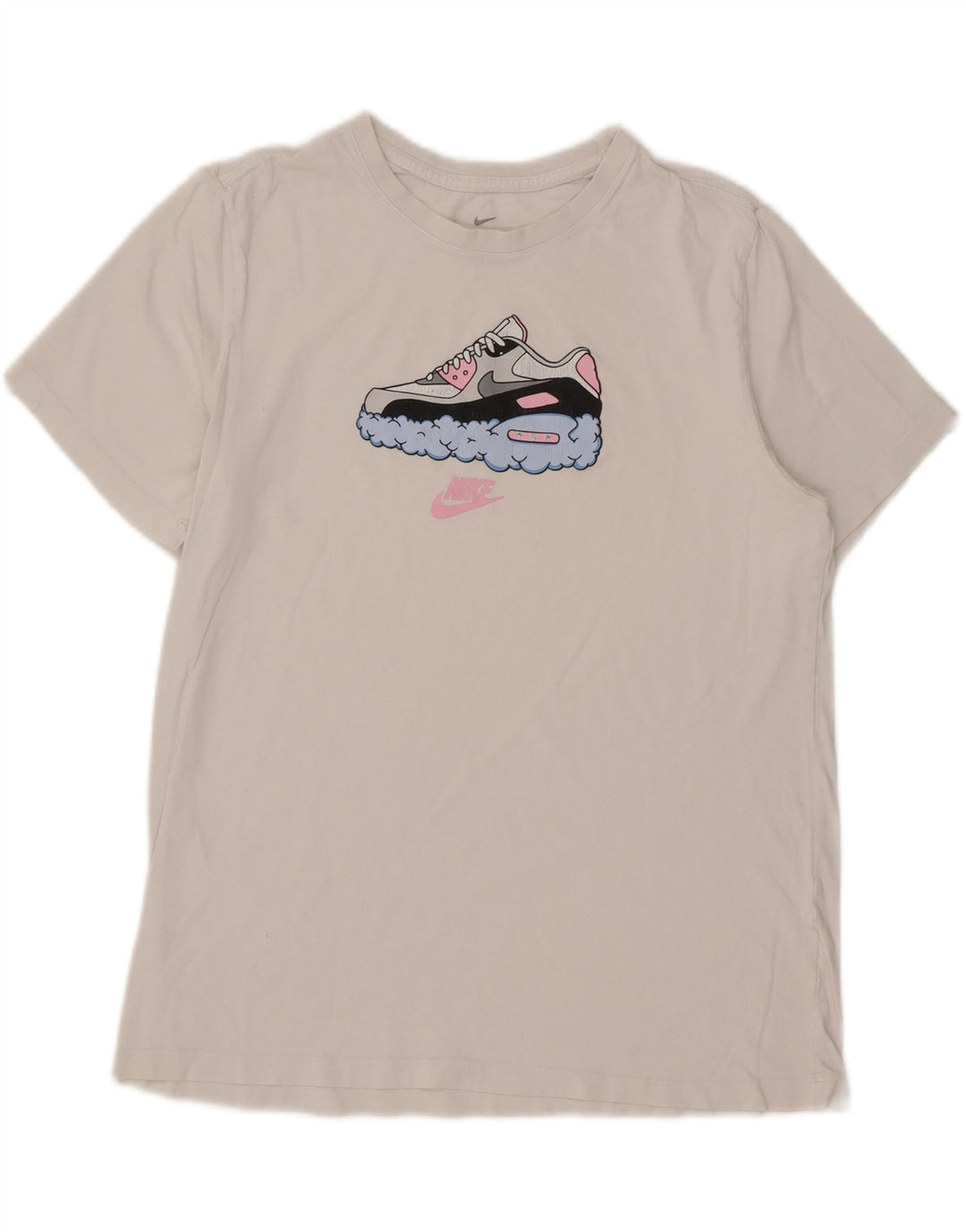 Velika bijela muška majica kratkih rukava Nike Graphic