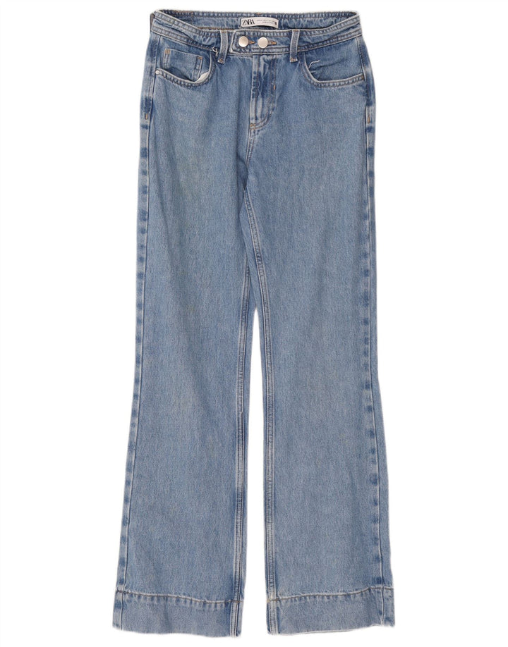 Ženske traperice Zara Bootcut EU 34 2XS W24 L31 Plave