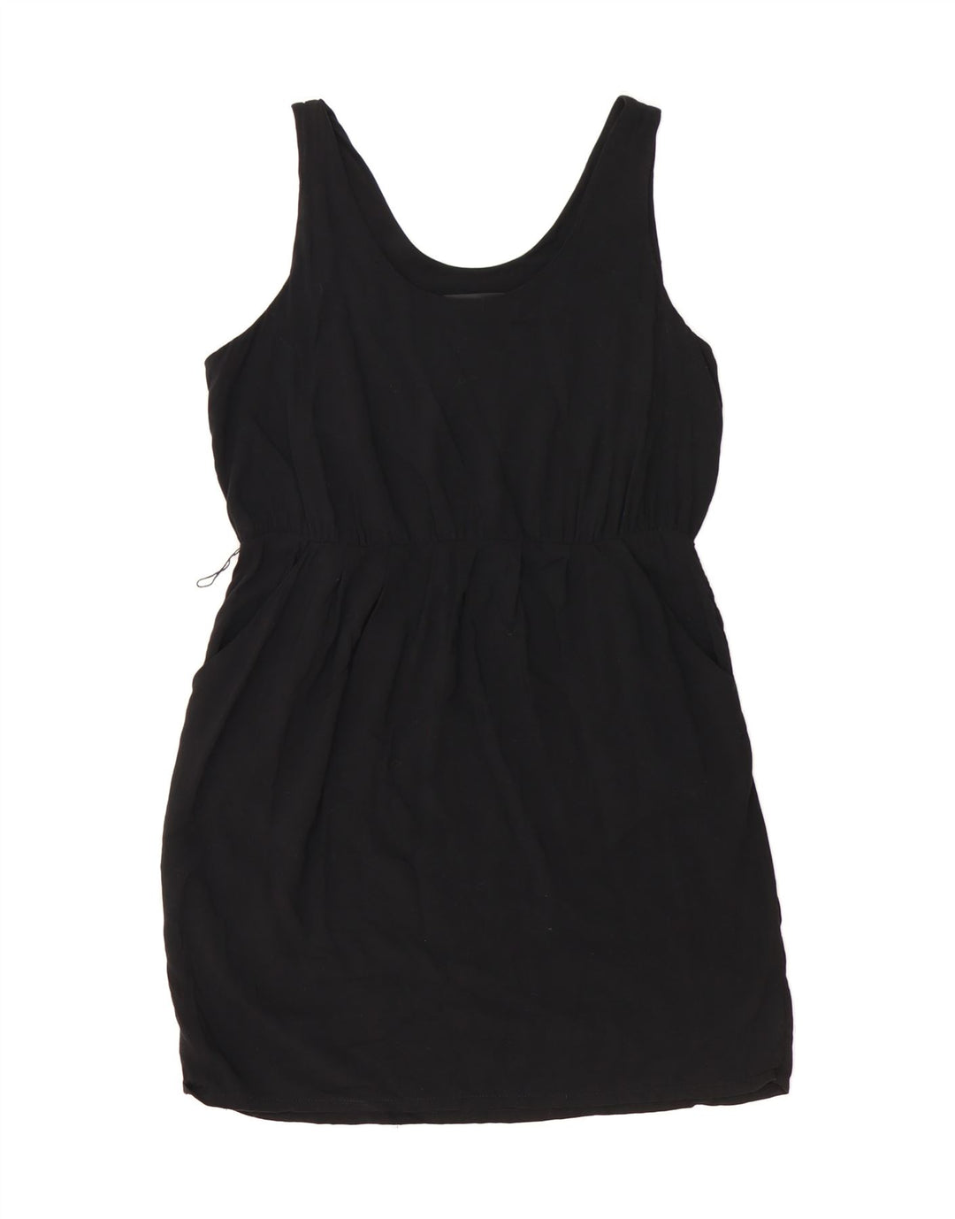 MOSSIMO Womens Sleeveless Sheath Dress UK 16 Large Black Rayon Vintage Mossimo and Second-Hand Mossimo from Messina Hembry 