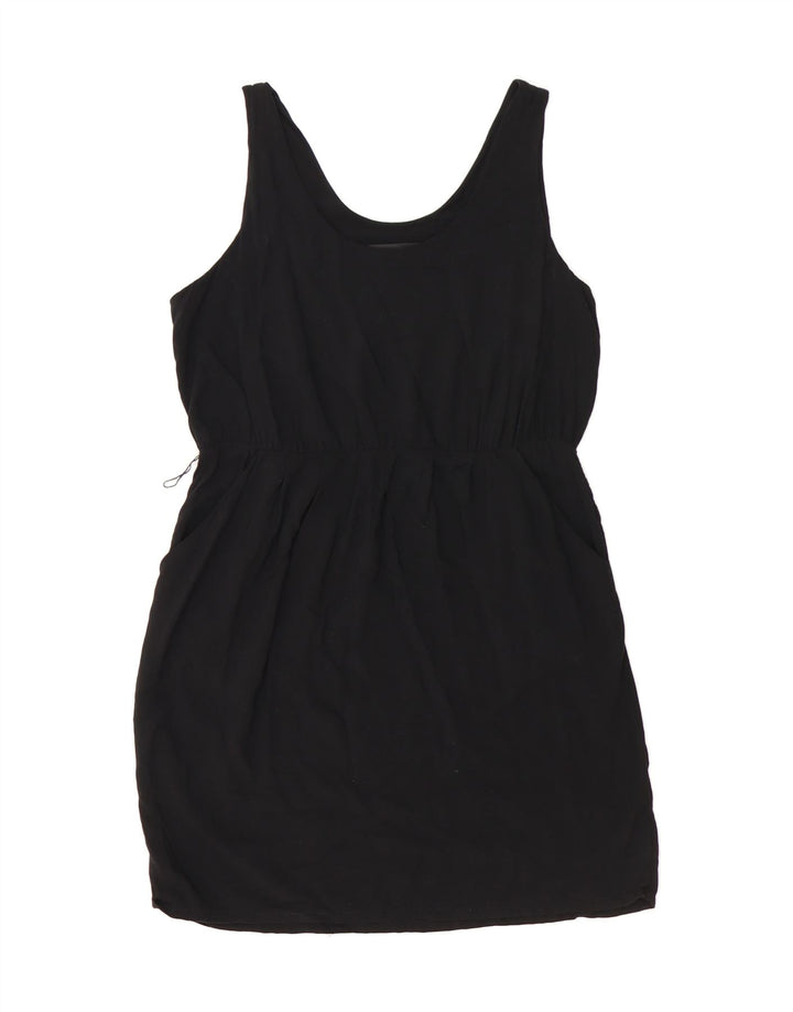 MOSSIMO Womens Sleeveless Sheath Dress UK 16 Large Black Rayon Vintage Mossimo and Second-Hand Mossimo from Messina Hembry 