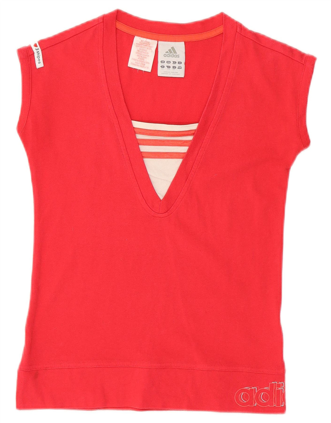 ADIDAS majica kratkih rukava za djevojčice 11-12 godina, ružičasti pamuk