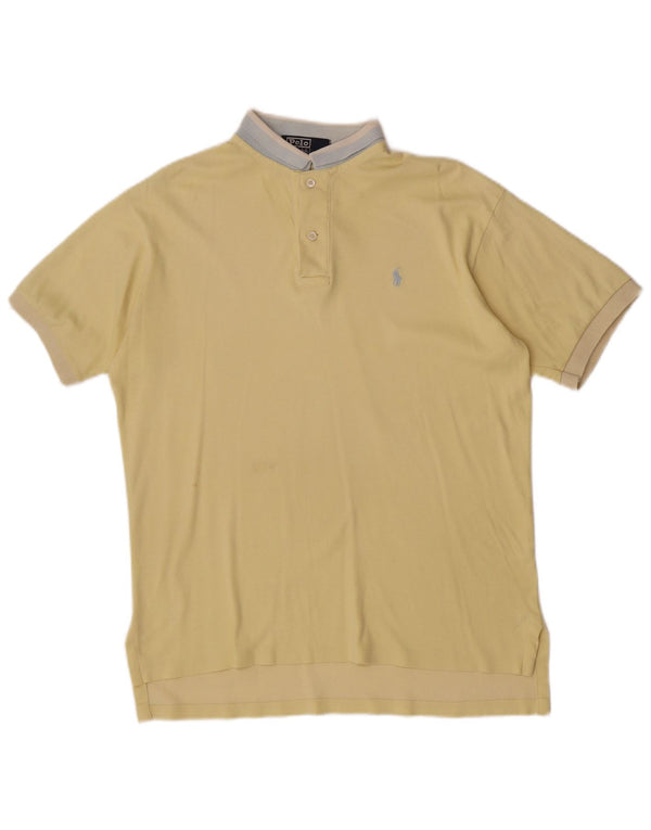 Polo Ralph Lauren muška košulja Veliki žuti pamuk u blokovima boja