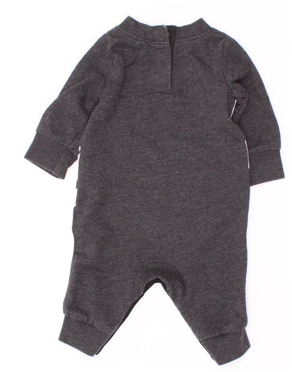 Nike Baby Boys Graphic Kombinezon dugih rukava 0-3 mjeseca sivi pamuk