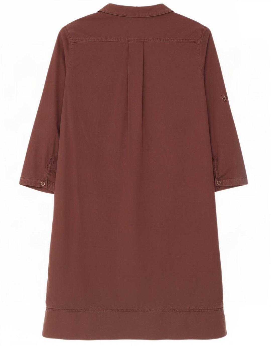 Massimo Dutti ženska duga haljina 3/4 rukava EU 40 srednje smeđa