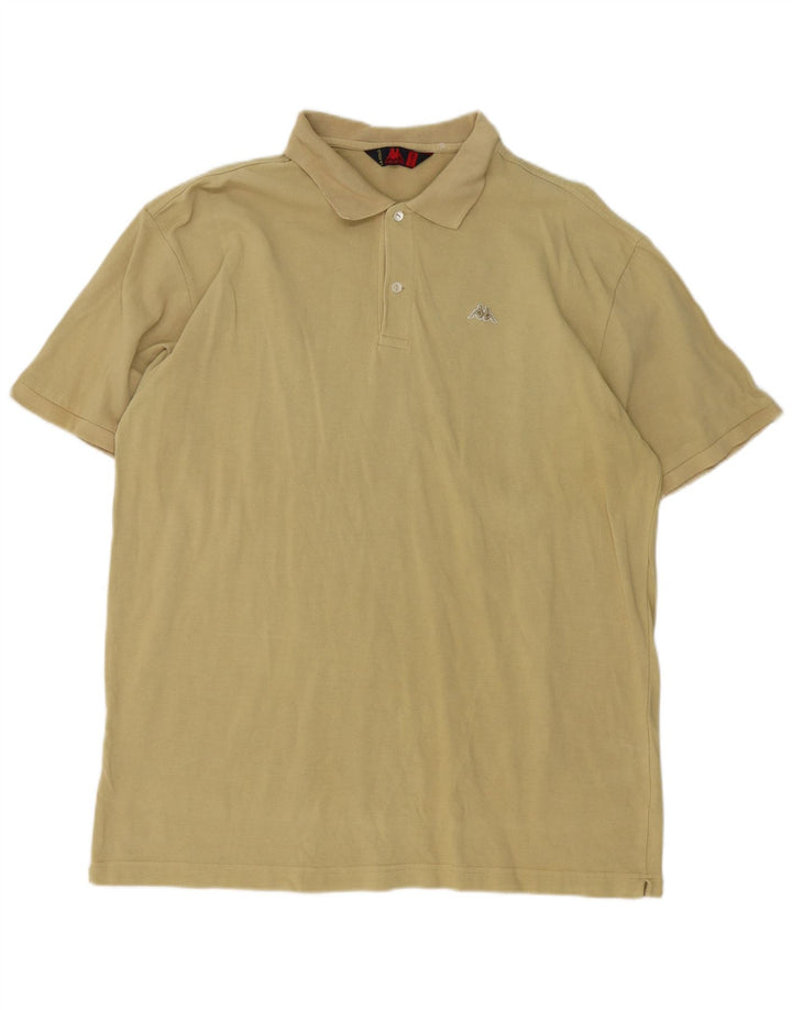 Kappa muška polo majica 2XL bež pamuk