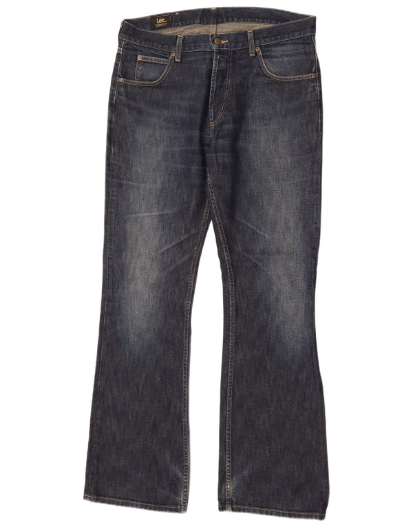 Lee Mens Denver Bootcut traperice W36 L34 Plavi pamuk