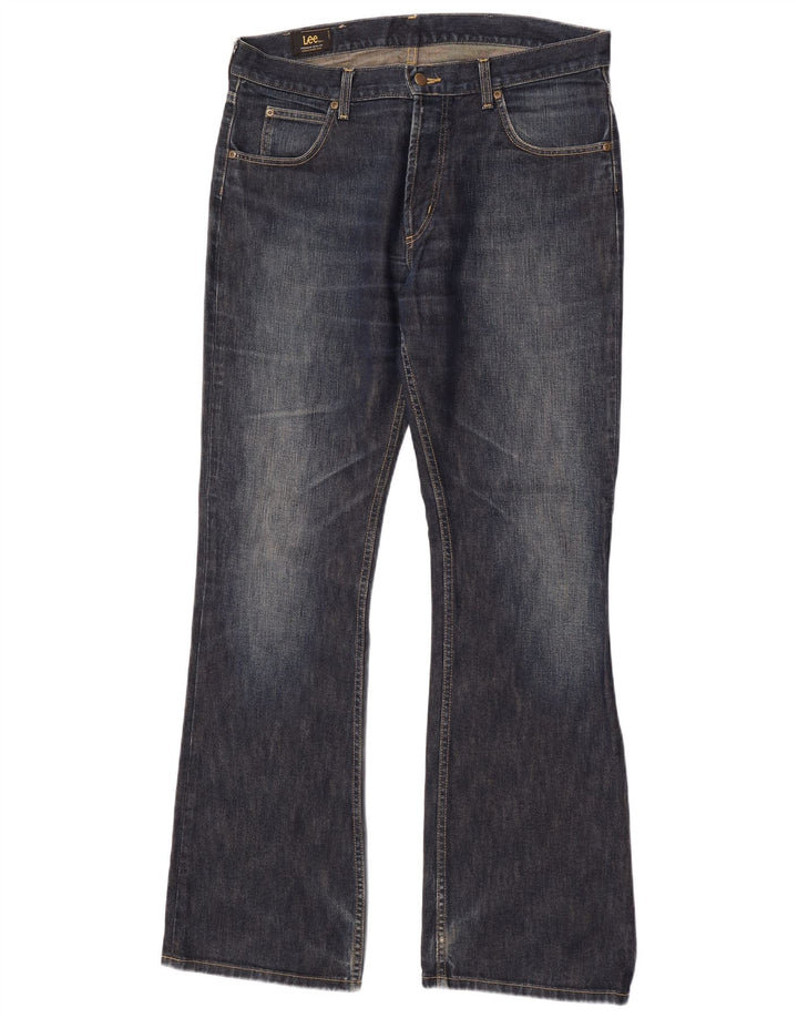 Lee Mens Denver Bootcut traperice W36 L34 Plavi pamuk