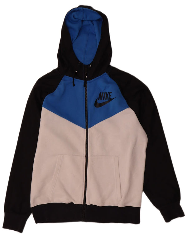 Nike muški pulover s kapuljačom s patentnim zatvaračem, veliki raznobojni pamuk