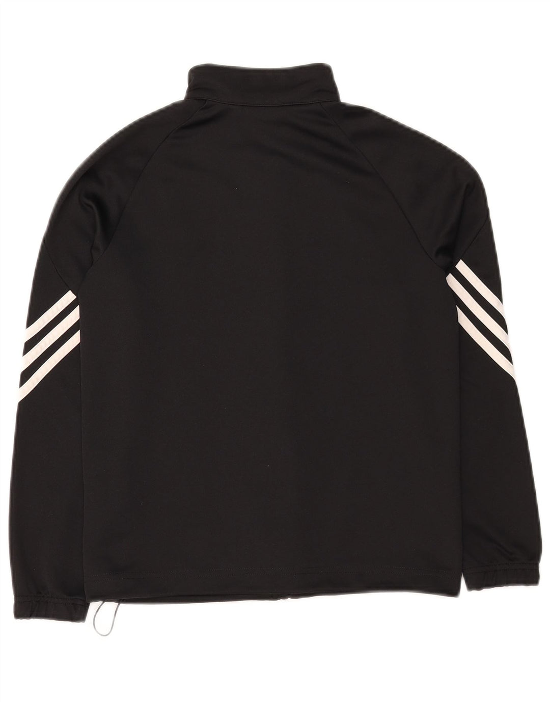 Adidas gornja jakna trenirke za djevojčice 9-10 godina, crni poliester