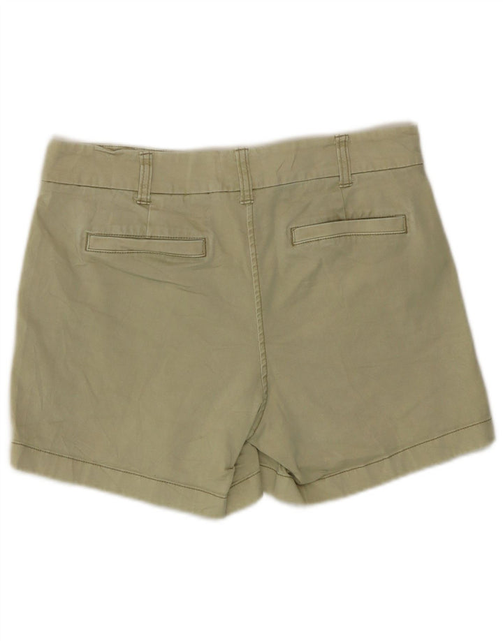 J. Crew Ženske chino kratke hlače US 6 srednje W30 Kaki pamuk