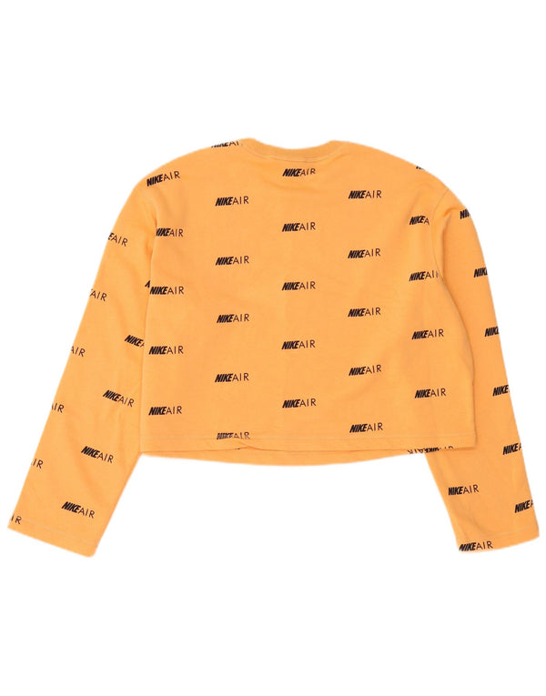 Nike ženska prekomjerna majica s motivima i motivima UK 18 XL narančasti pamuk