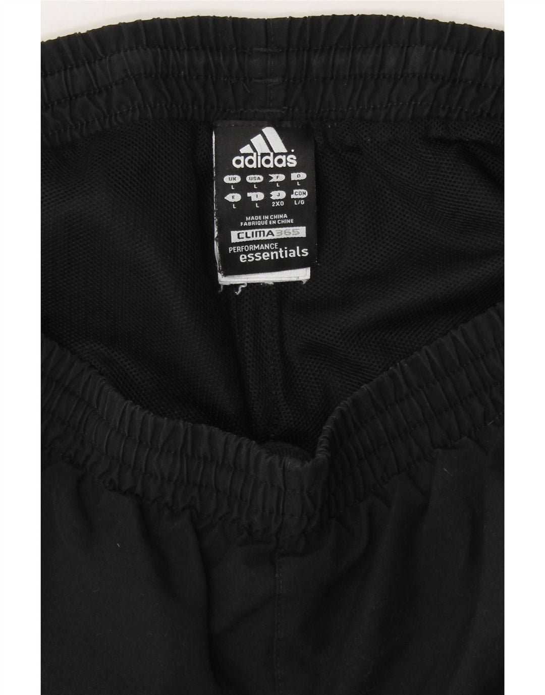 ADIDAS Muška trenirka Clima 365 Hlače Joggers Veliki crni poliester