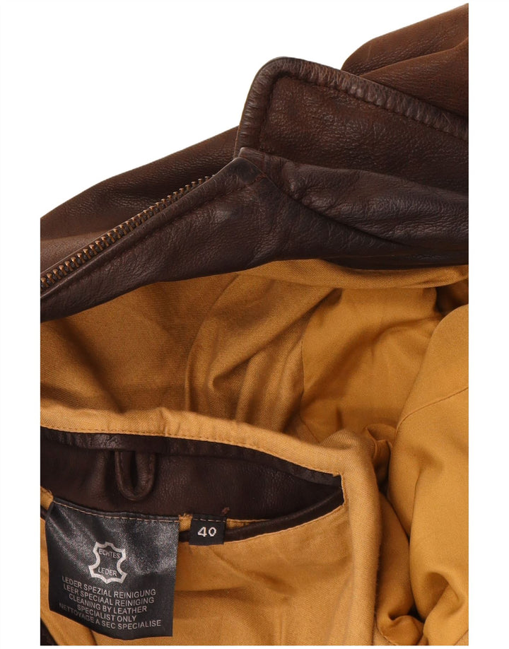 Peek & Cleppenburg muška kožna jakna UK 40 Large Brown Leather