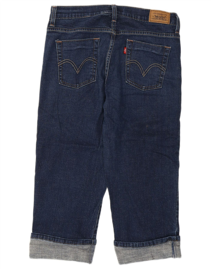 Levi's ženske 515 Capri traperice US 6 srednje W28 L19 plavi pamuk
