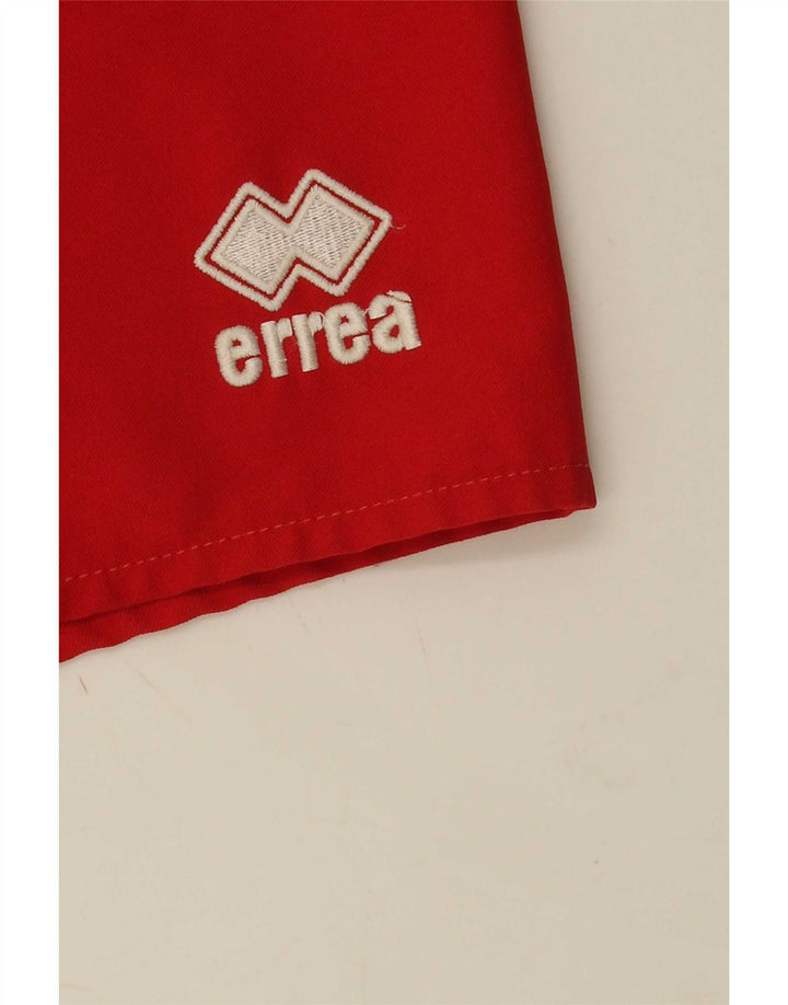 Errea muške sportske kratke hlače srednje crvene boje