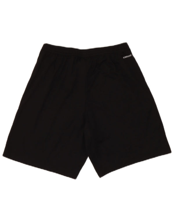 Male crne sportske kratke hlače Adidas Aeroready Graphic od poliestera