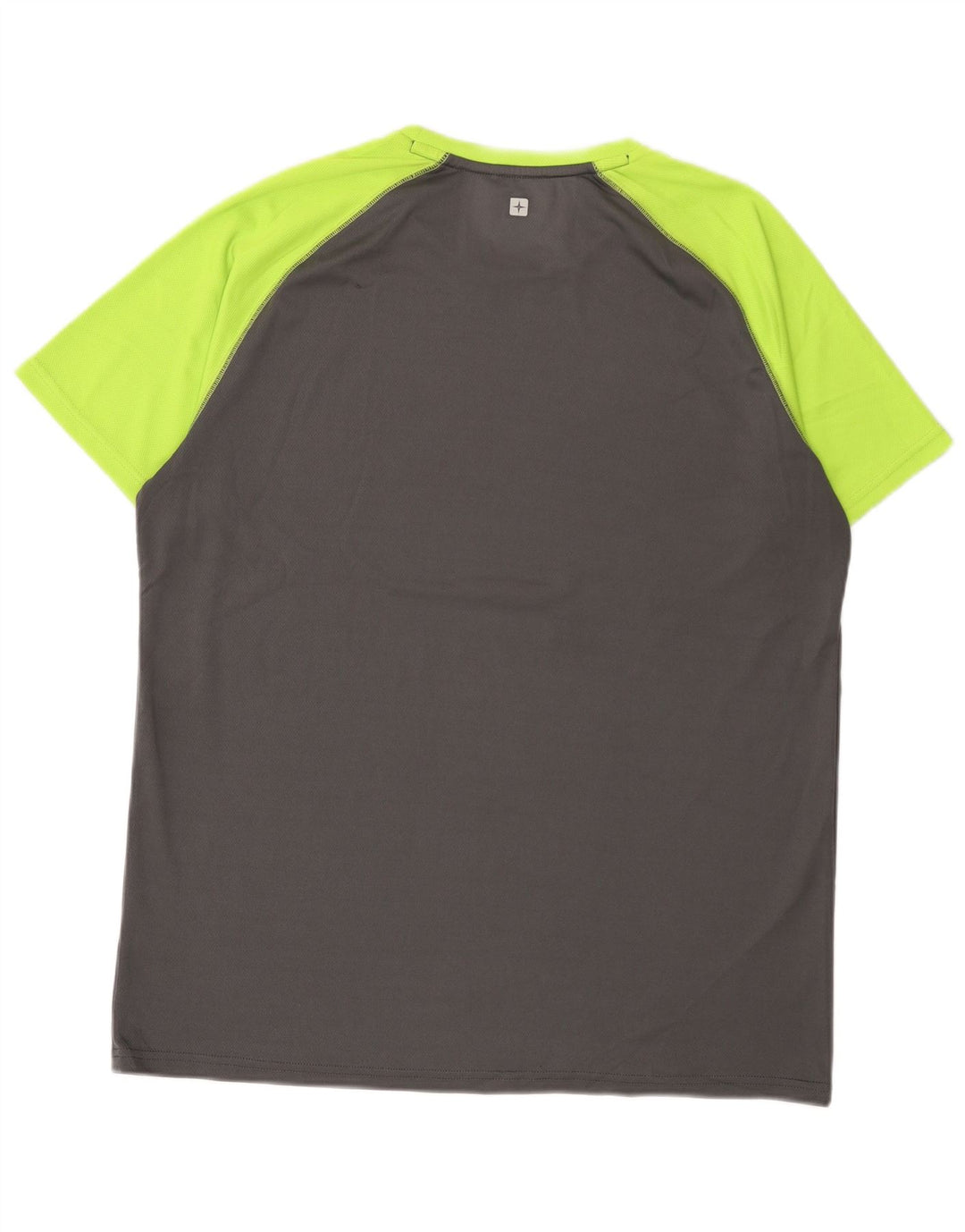 Mountain Warehouse muška majica kratkih rukava XL sivi poliester u blokovima boja