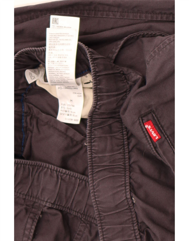 Levi's muške ravne chino hlače srednje veličine W30 L30, sivi pamuk