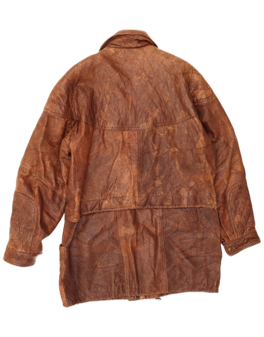 Vintage muška kožna jakna UK 40 Large Brown