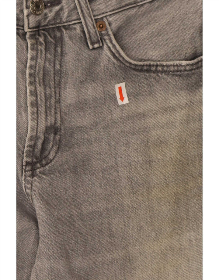 Ženske traperice Zara Bootcut EU 36 XS W26 L33 sivi pamuk