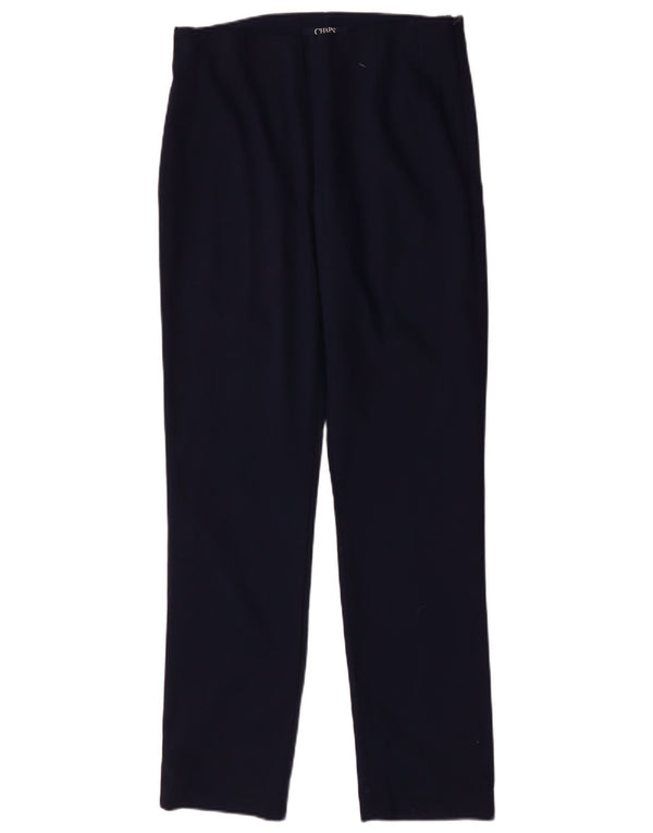 CHAPS Ženske ravne ležerne hlače US 10 Large W32 L31 tamnoplave