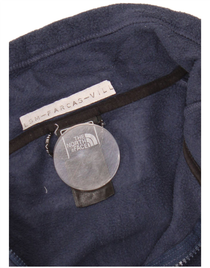 The North Face muška jakna s podstavom od flisa UK 40 velika tamnoplava poliester