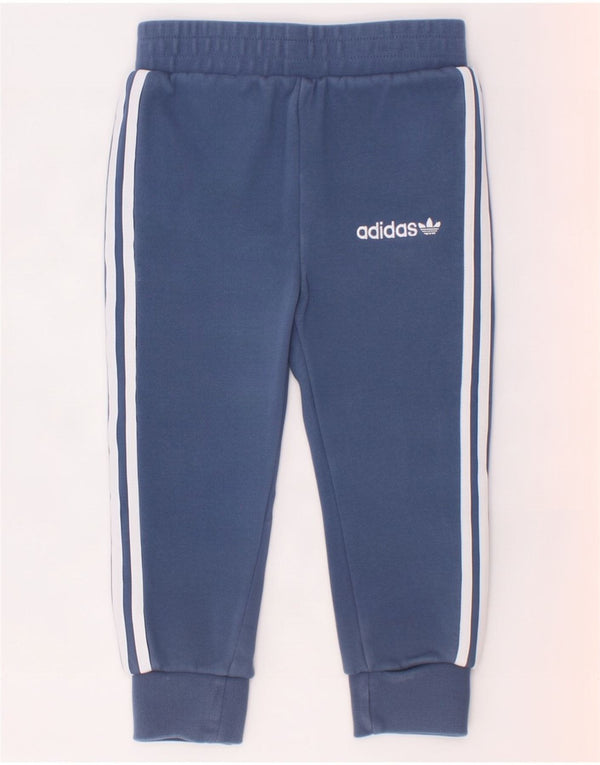 Adidas Baby Boys Trenirke Hlače 18-24 mjeseca plavi pamuk
