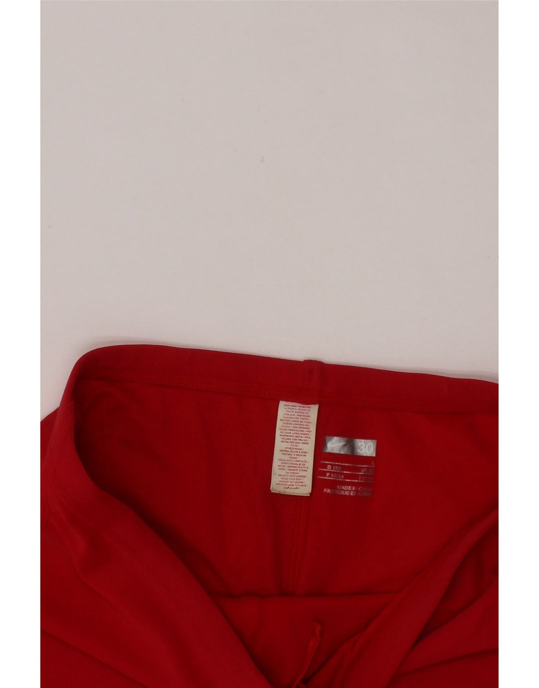 NIKE Sportske kratke hlače za djevojčice 12-13 godina, veliki crveni najlon