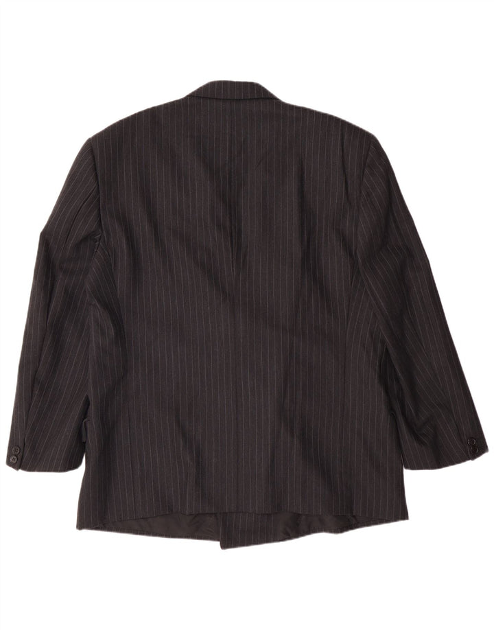 UNGARO Muški sako IT 54 2XL Black Pinstripe Classic