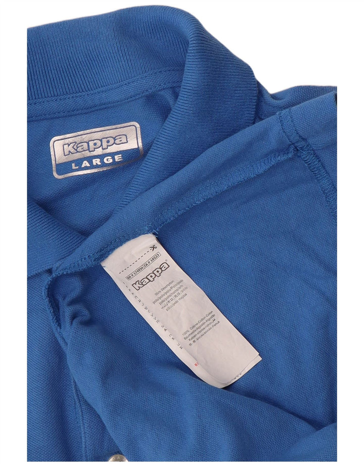Kappa muška polo majica Large Blue Cotton