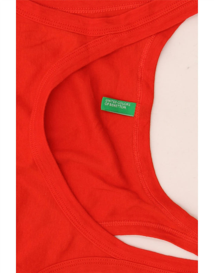 Benetton ženski prsluk UK 8 Small Red
