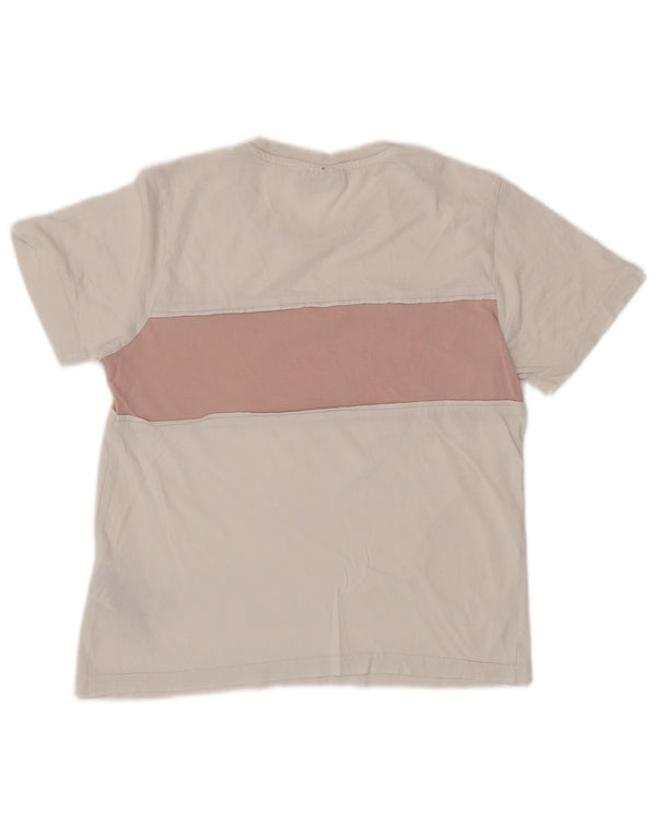 FILA Ženska majica kratkih rukava s grafičkim motivima UK 10 Small White Colourblock Pamuk