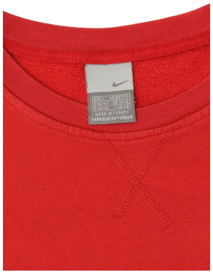 Nike ženska majica s kratkim rukavima UK 14/16 velika crvena