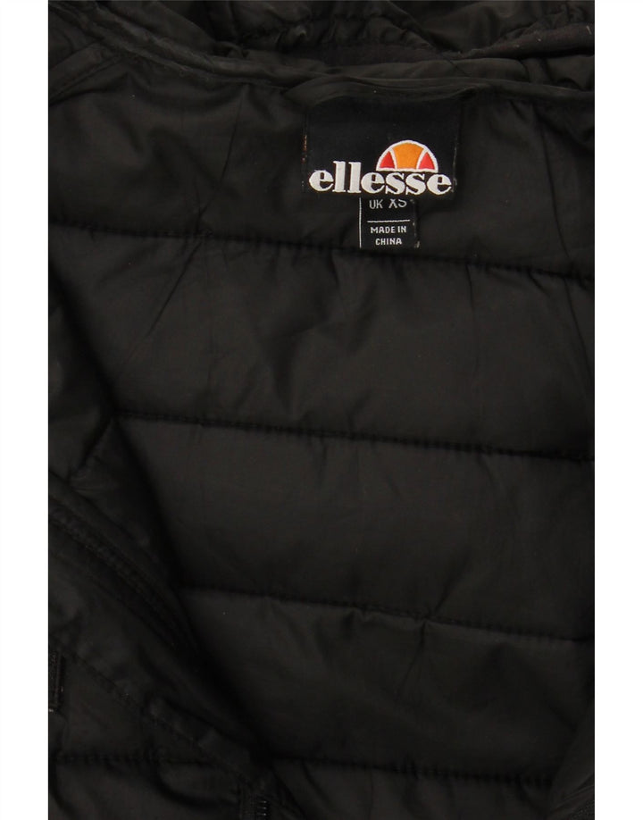 ELLESSE Muška podstavljena jakna s kapuljačom UK 34 XS crni poliester