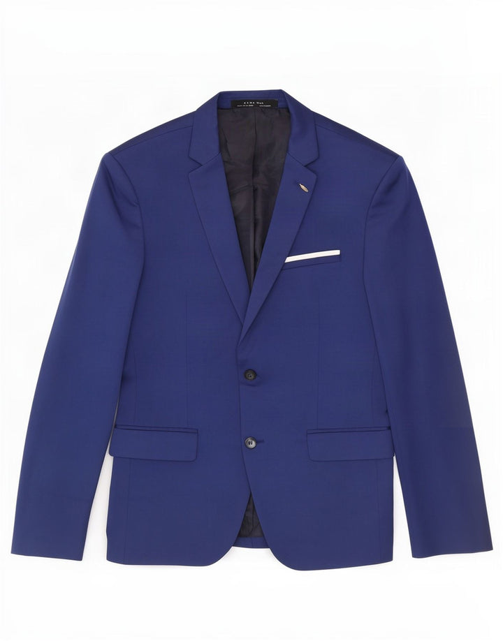 Zara muška jakna sa 2 gumba EU 52 Large Blue