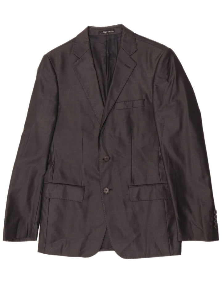Zara muška jakna sa 2 gumba EU 48 srednje crna