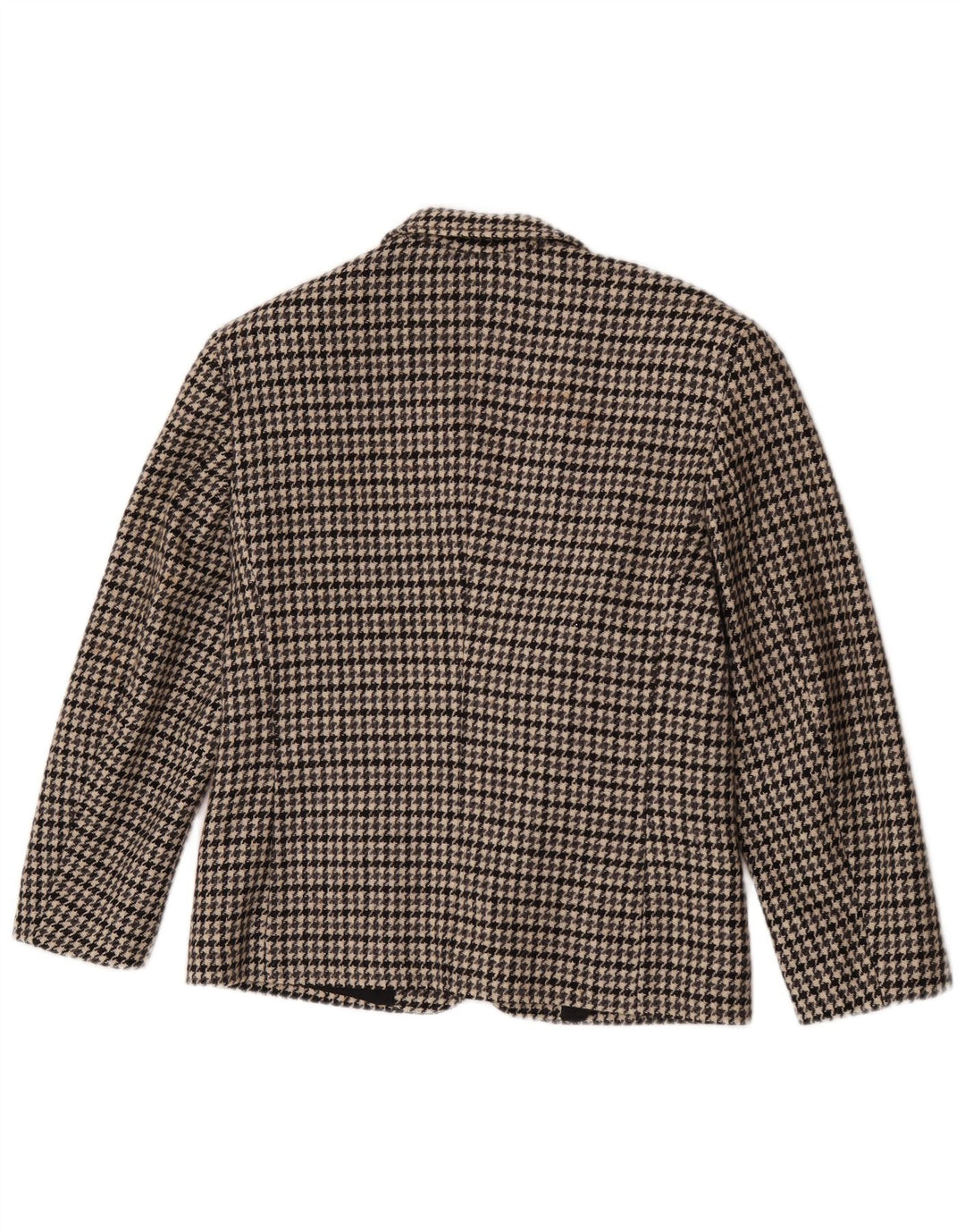Vintage ženski sako sa 2 gumba IT 44, srednje siva, houndstooth
