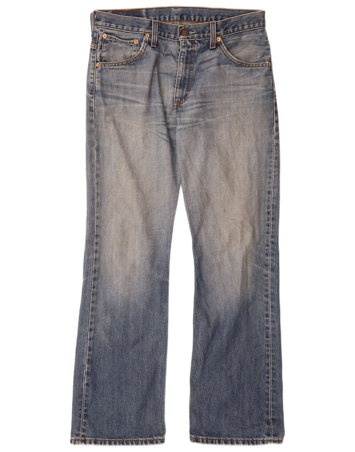 Levi's muške 507 Bootcut traperice W32 L32 plavi pamuk