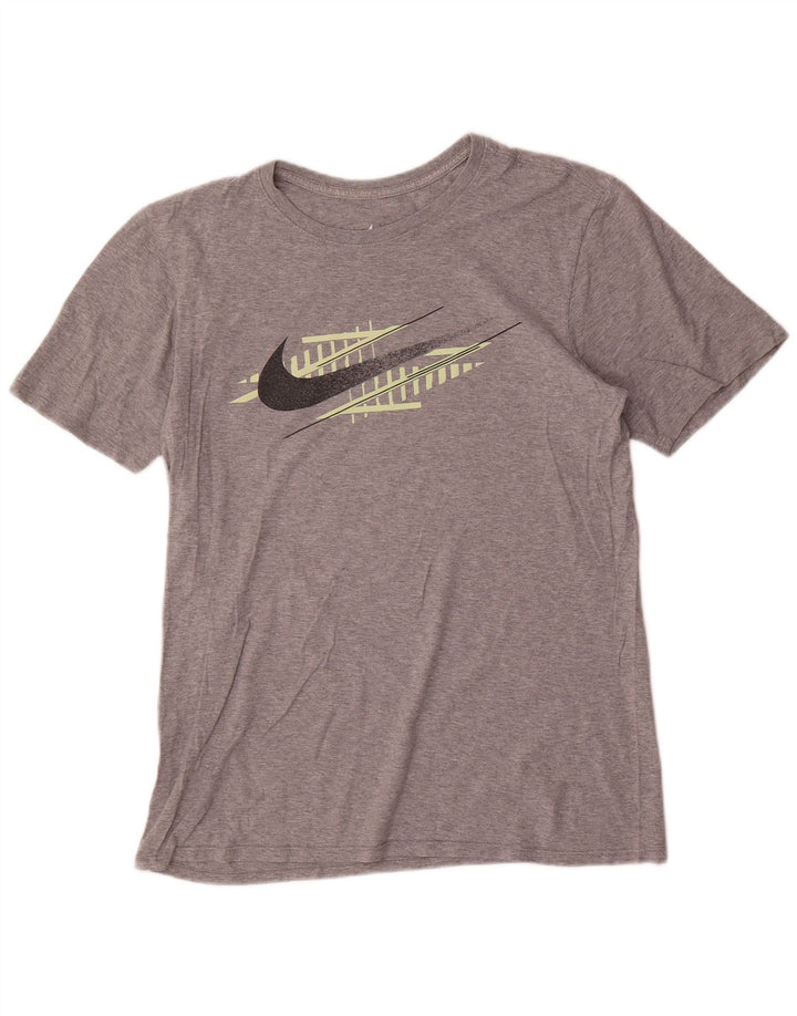 Nike muška majica kratkih rukava srednje sivi pamuk