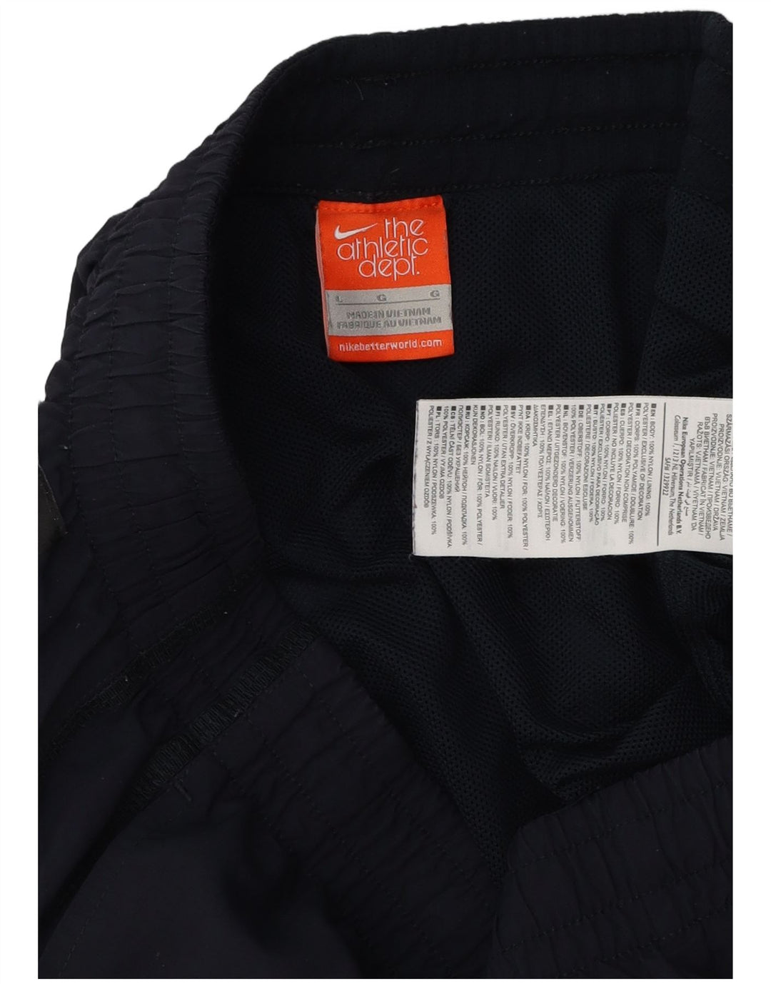 Nike muške sportske kratke hlače velike tamnoplave poliesterske boje