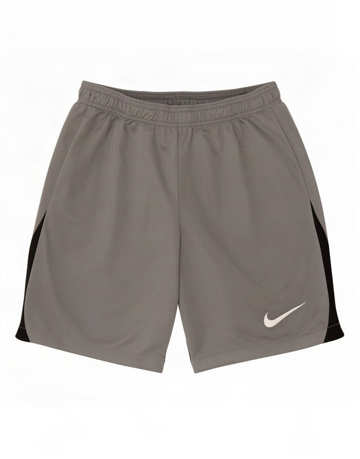 Nike muške Dri Fit uske sportske kratke hlače male sive boje od poliestera