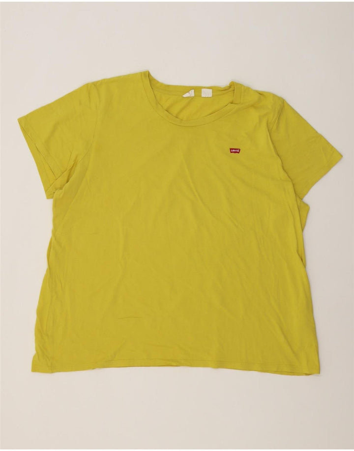 Levi's muška majica kratkih rukava 3XL žuti pamuk