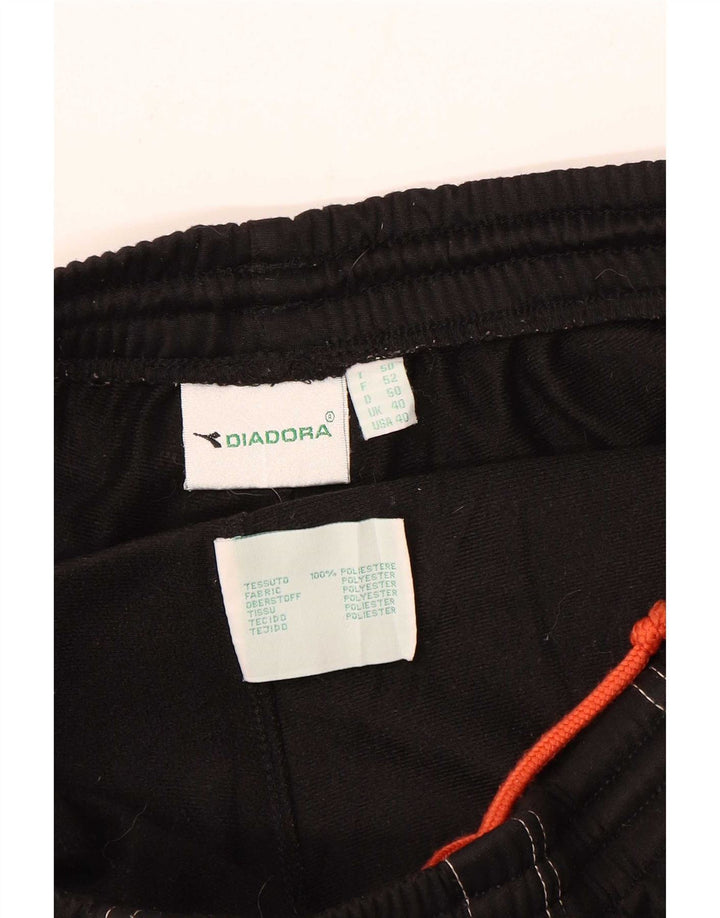 Diadora muške kargo trenirke hlače UK 40 srednji crni poliester